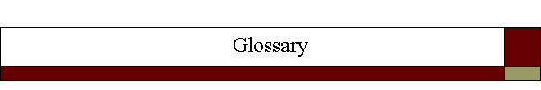 Glossary